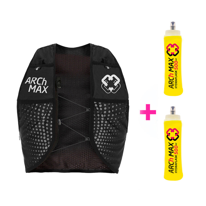 HV-8 Unisexe Noir + 2 Hydraflask 500ml
