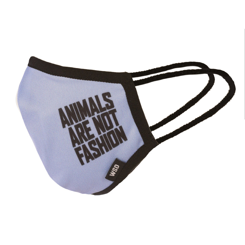 Eco Mask Adultos - Animals Are Not Fashion - 50 Lavados - European Specification CWA 17553:2020