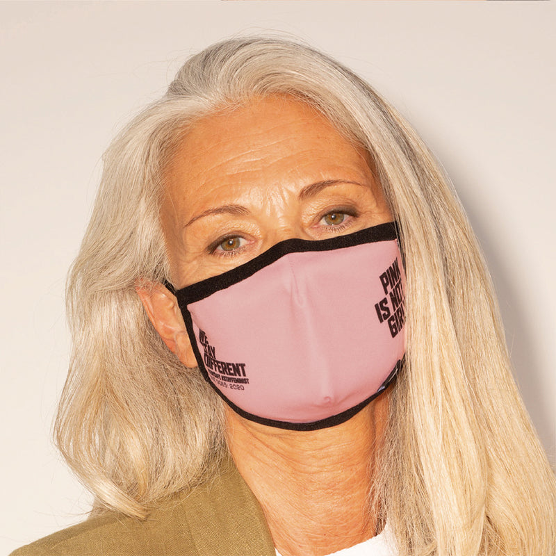Eco Mask Adultos - Pink Is Not Girly - 50 Lavados - European Specification CWA 17553:2020