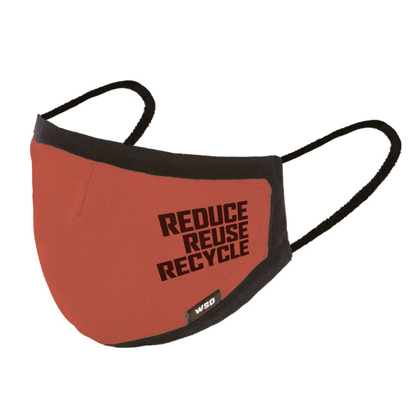 Eco Mask Adults - Reduce Reuse Recycle