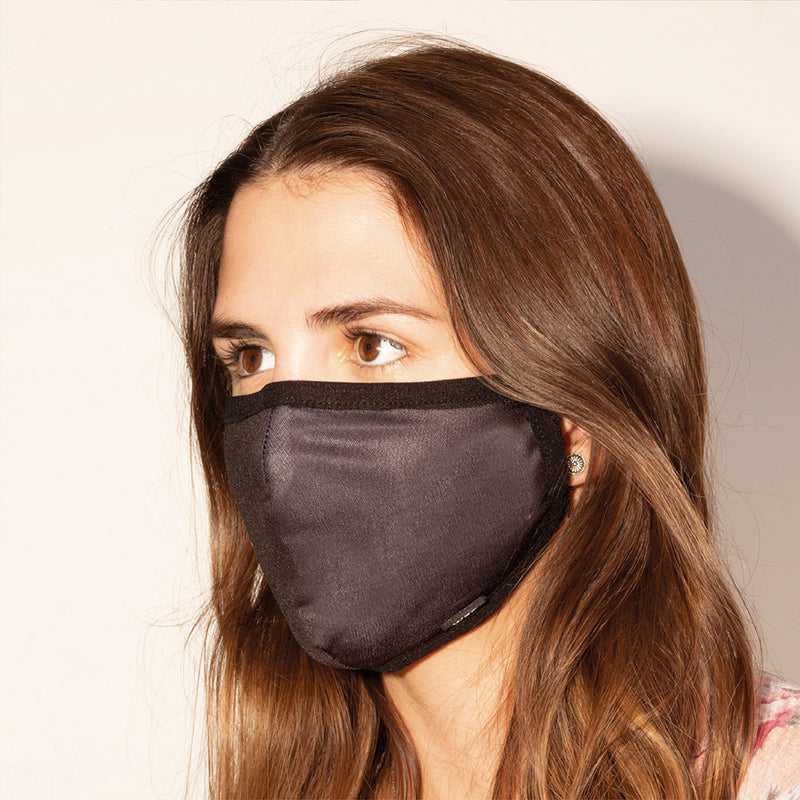 Eco Mask Adults - Negre - 50 Lavados - Especificació europea CWA 17553:2020